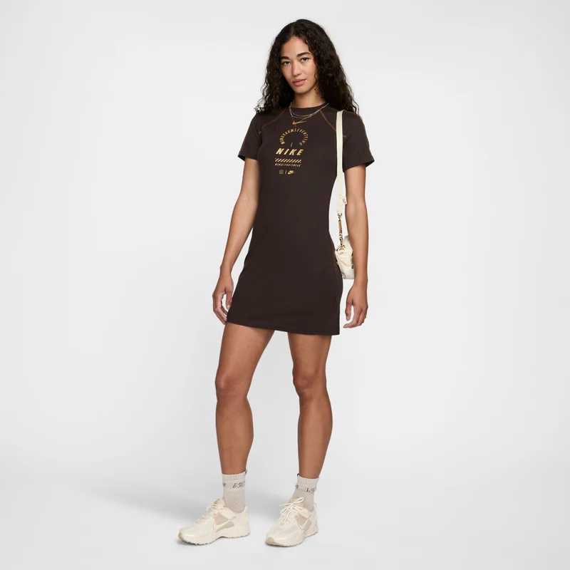 Nike dark brown Women's Sportswear Dress for Women | Best Price UAE